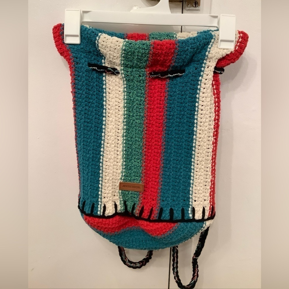Ader Error Casual Jelly Striped Bucket Backpack Multi Bag​​​​​​ - Picture 6 of 16